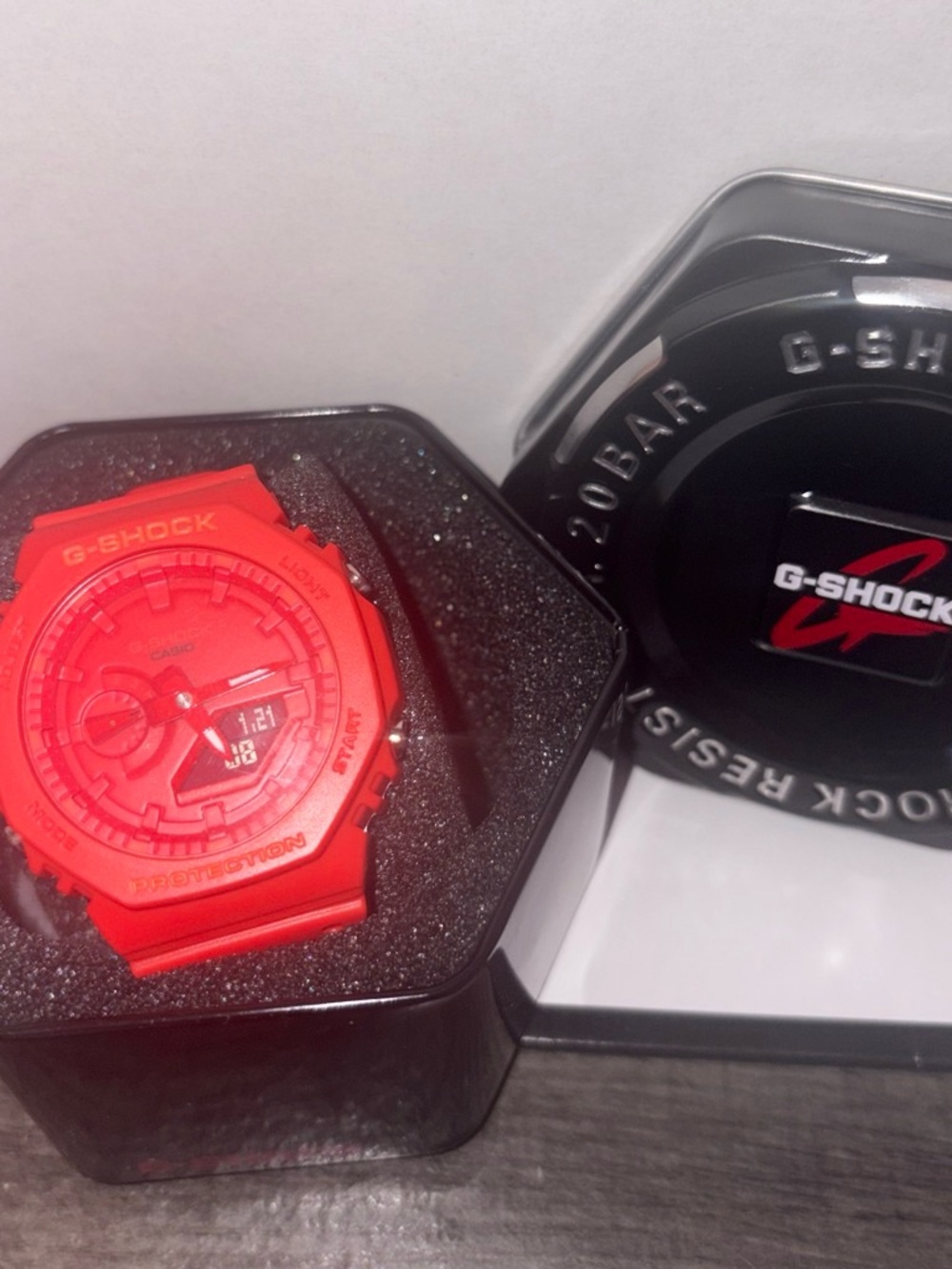 Casio G-Shock Vibrant Red Resin Watch